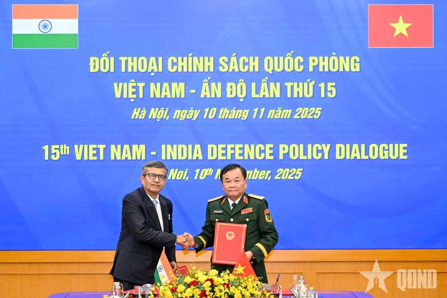 Vietnam, India hold 15th defense policy dialogue